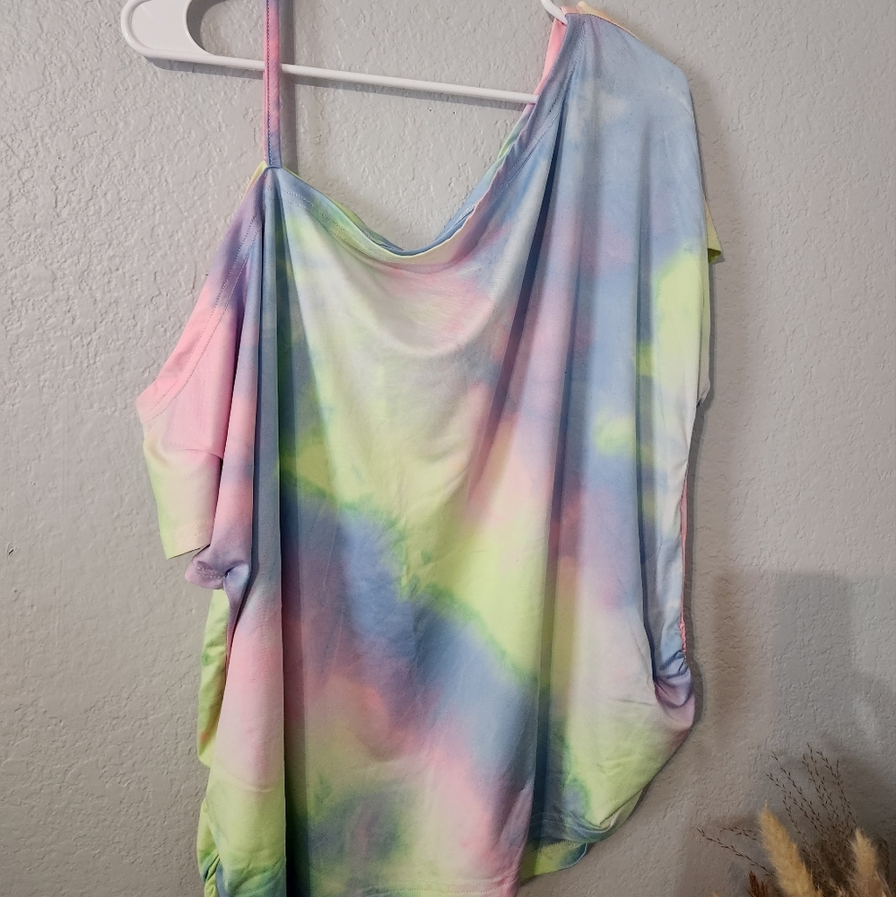 Tie Dye short sleeve top